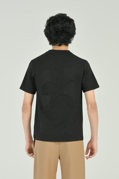 SUPER SOFT EMBOSSED GRAPHIC TEE
