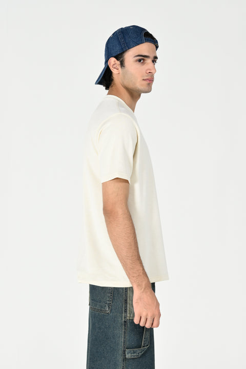 SUPER SOFT EMBOSSED GRAPHIC TEE