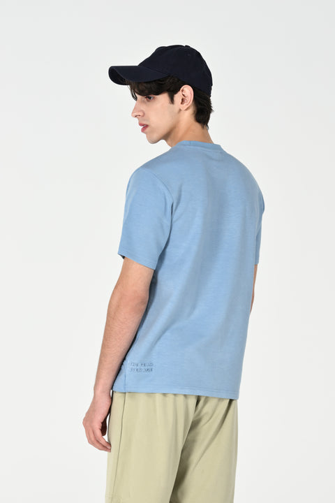 SUPER SOFT EMBOSSED GRAPHIC TEE
