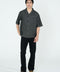 BAGGY FIT RESORT COLLAR DENIM SHIRT