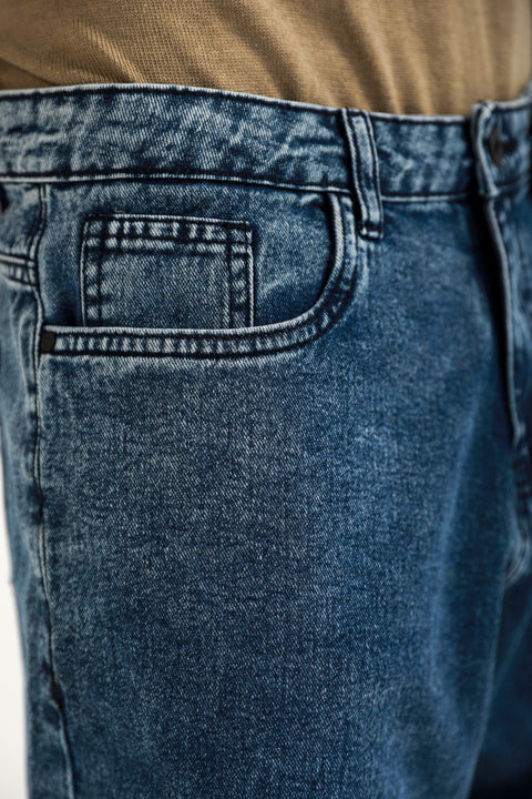 LOOSE CROPPED FIT DENIM