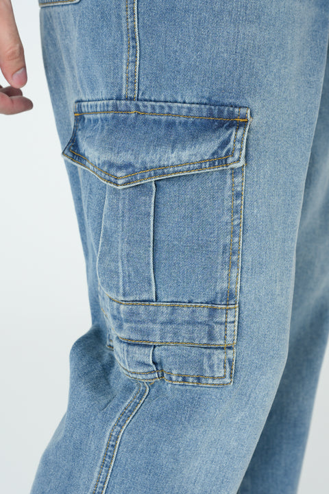 ORIGINAL STRAIGHT FIT CARGO DENIM