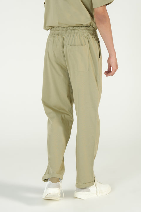 BAGGY FIT DOUBLE SIDE DRAW CORD TROUSER