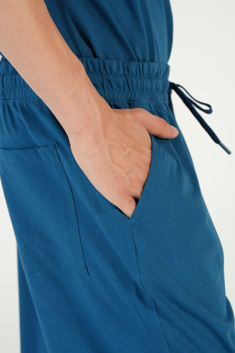 BAGGY FIT DOUBLE SIDE DRAW CORD TROUSER