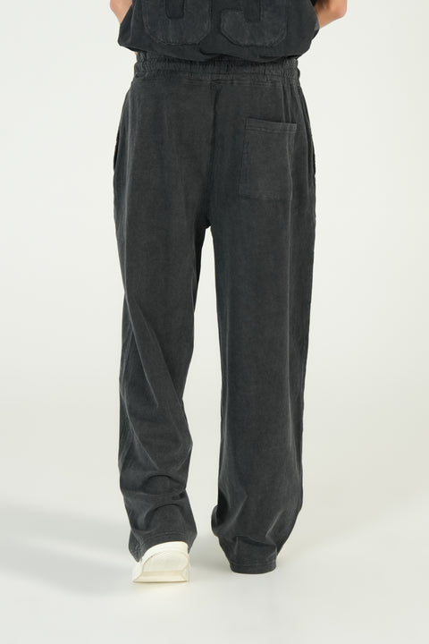 BAGGY FIT WASHED TROUSER