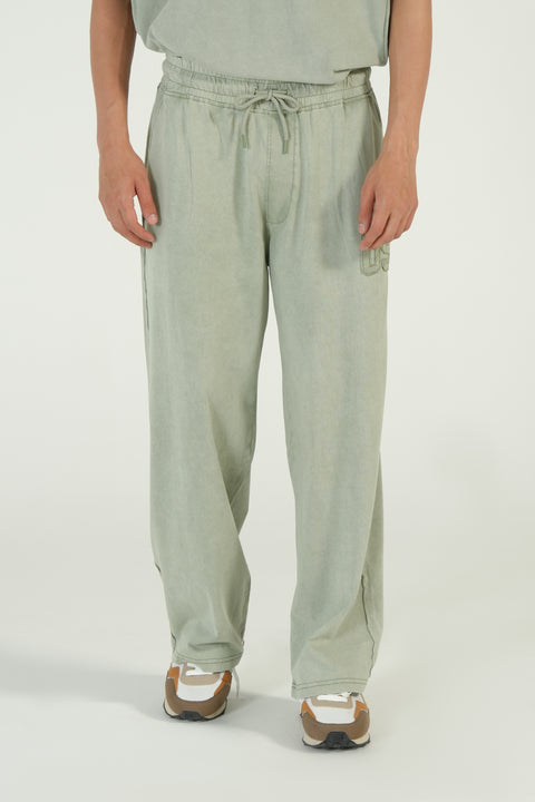 BAGGY FIT WASHED TROUSER