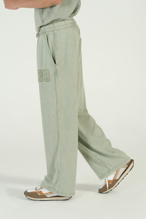 BAGGY FIT WASHED TROUSER