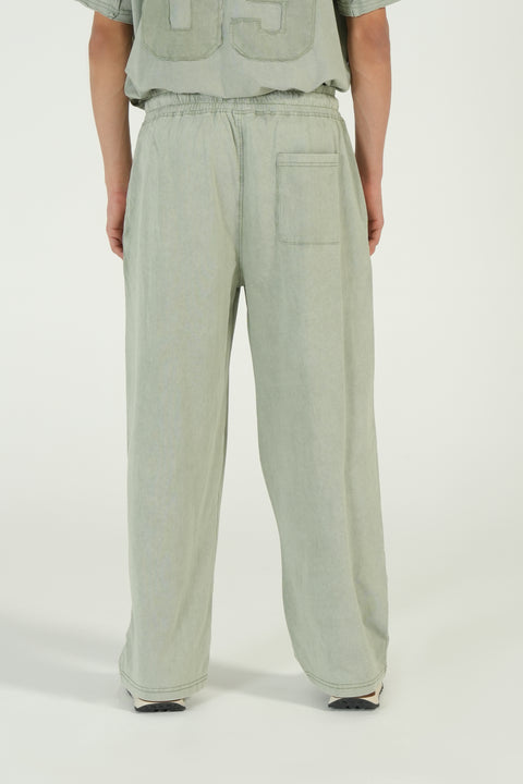 BAGGY FIT WASHED TROUSER