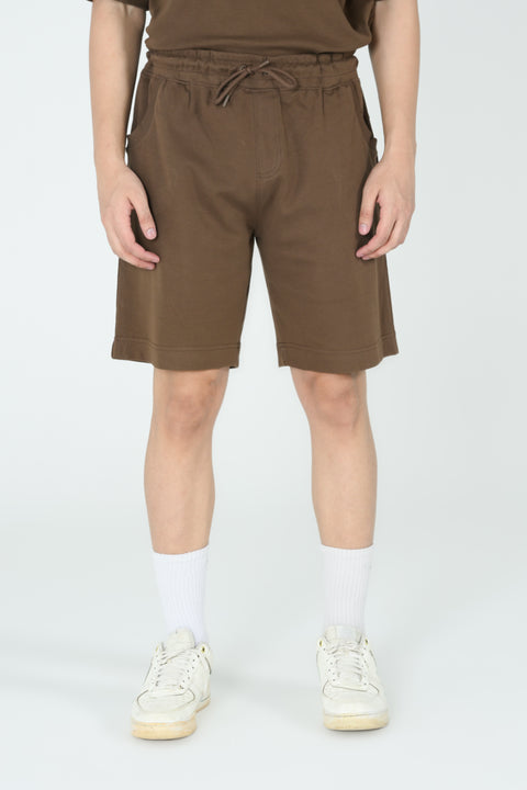 BAGGY FIT KNIT SHORTS