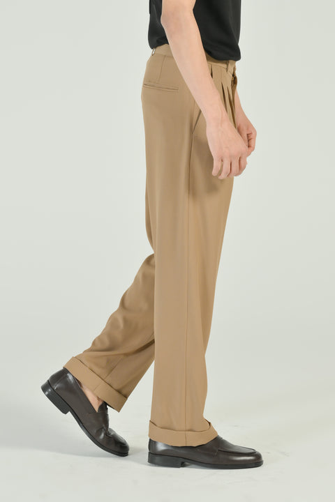 ORIGINAL STRAIGHT FIT PLEATED TROUSER