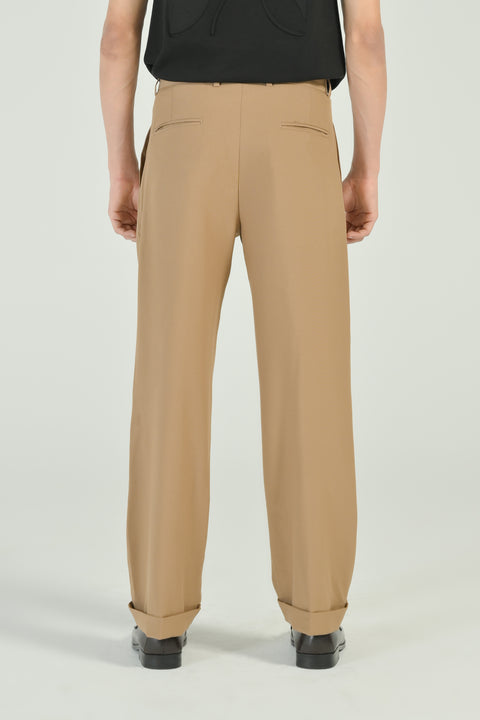 ORIGINAL STRAIGHT FIT PLEATED TROUSER