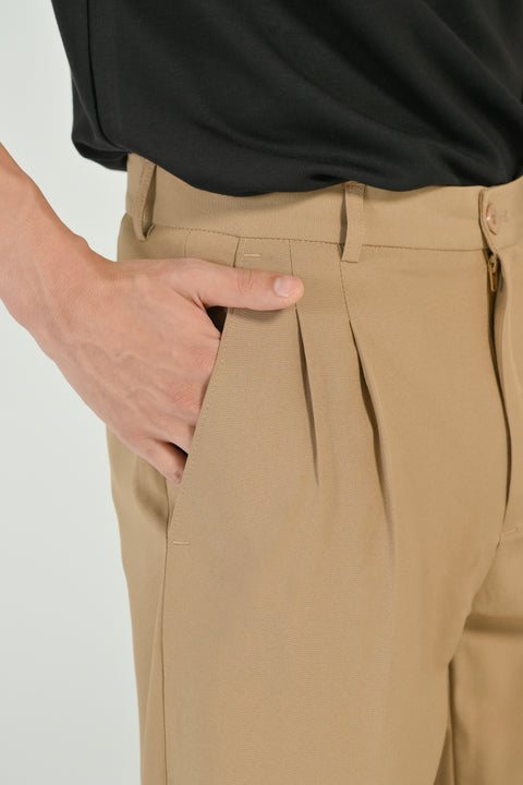 ORIGINAL STRAIGHT FIT PLEATED TROUSER