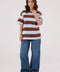 STRIPED OVERSIZED TEE