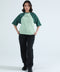 RAGLAN SLOGAN TEE