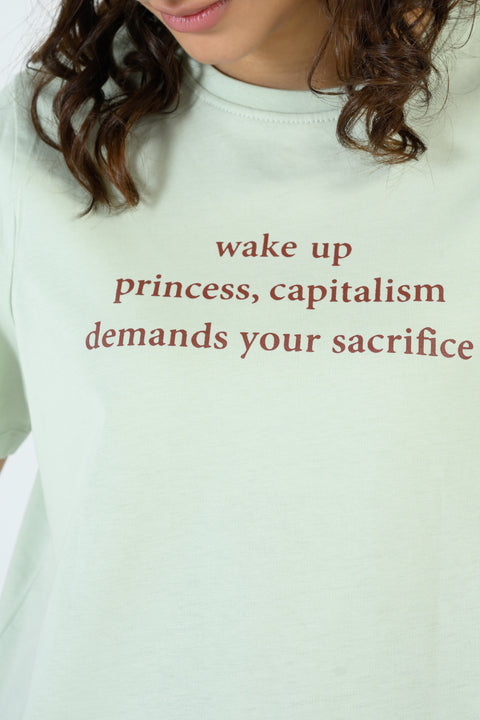 SLOGAN REGULAR TEE