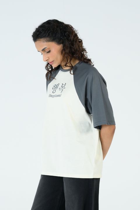 GRAPHIC RAGLAN TEE