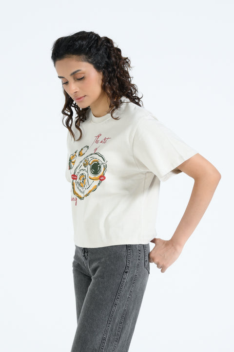 GRAPHIC BOXY TEE