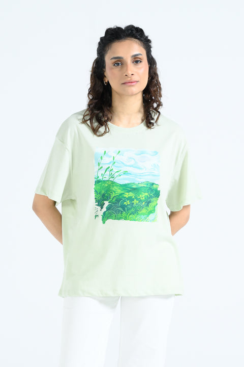GRAPHIC OVERSIZED TEE