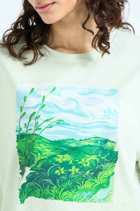 GRAPHIC OVERSIZED TEE