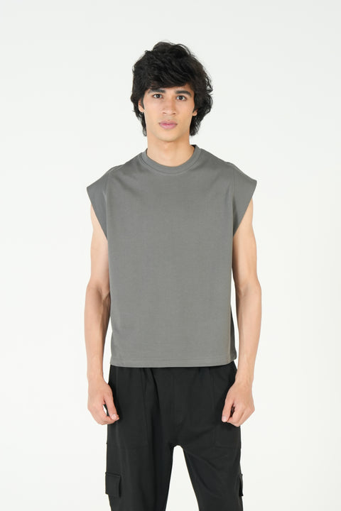 CAP SLEEVE GRAPHIC TEE