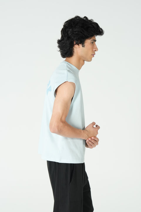 CAP SLEEVE GRAPHIC TEE