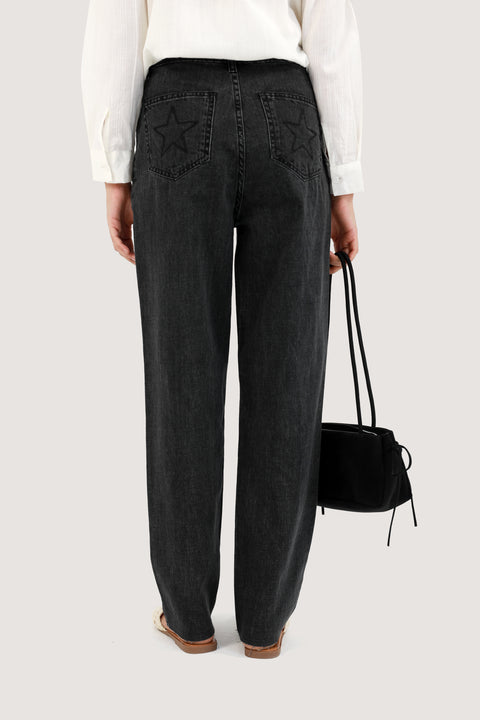 BARREL FIT DENIM