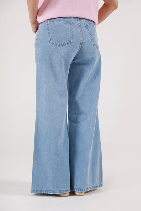 FLARED FIT DENIM