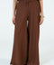 TEXTURED MEGA WIDE LEG TROUSERS