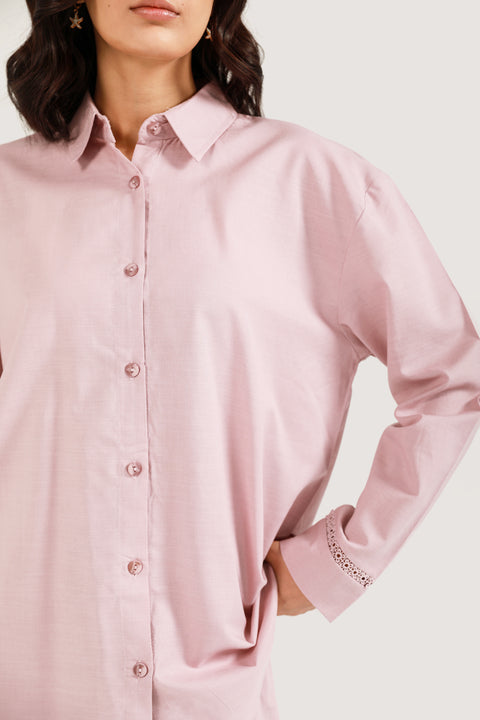 OVERSIZED BUTTON-DOWN SHIRT