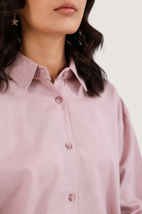 OVERSIZED BUTTON-DOWN SHIRT