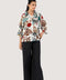 PRINTED SHIRT WITH WAIST DETAIL