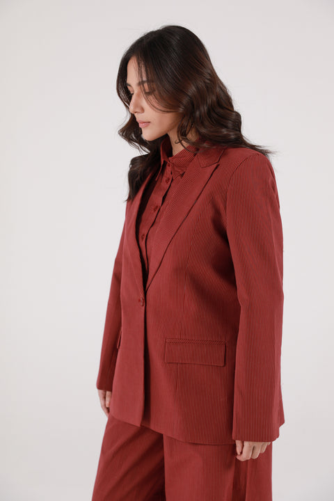 PINSTRIPE BLAZER