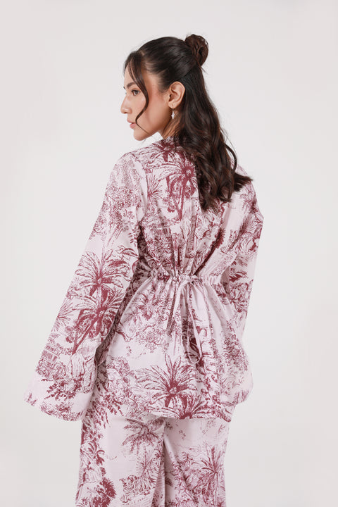 PRINTED BUTTON-DOWN SHIRT