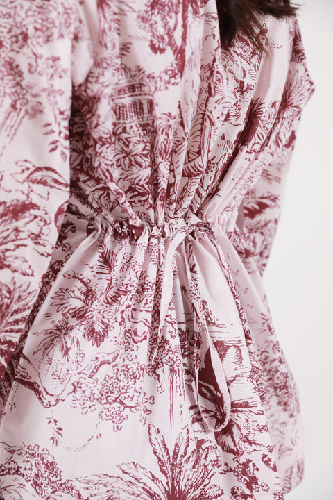PRINTED BUTTON-DOWN SHIRT