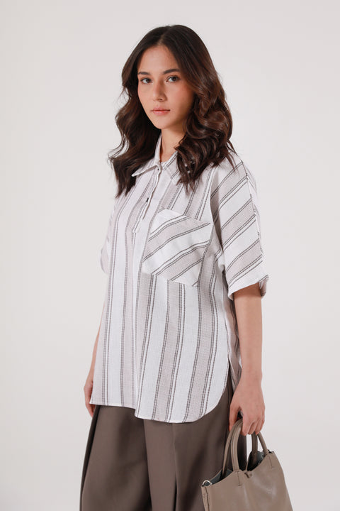 KIMONO TEXTURED TOP