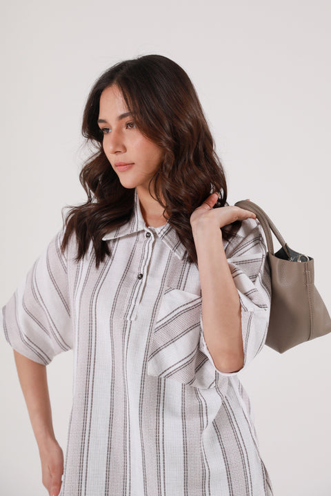 KIMONO TEXTURED TOP