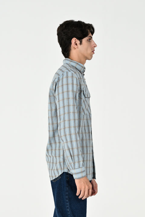 BUTTON DOWN CHECK SHIRT