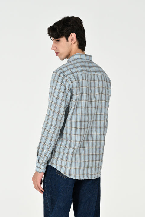 BUTTON DOWN CHECK SHIRT