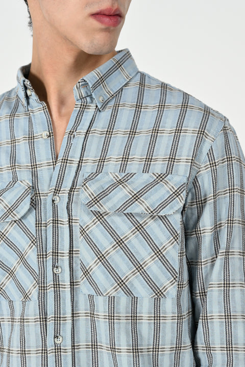 BUTTON DOWN CHECK SHIRT