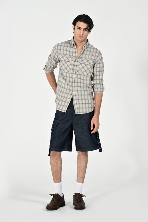 BUTTON DOWN CHECK SHIRT