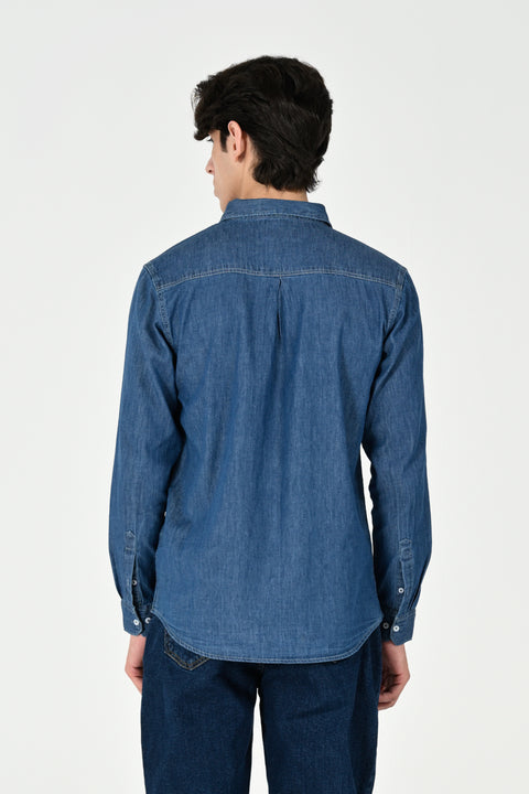 BUTTON DOWN DENIM SHIRT