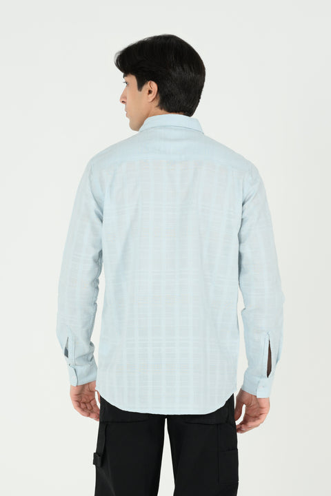 BUTTON DOWN DOBBY SHIRT