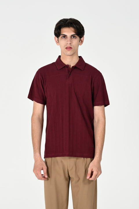 TEXTURED POLO