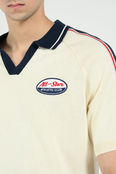 JOHNNY COLLAR KNITTED POLO