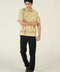 BAGGY FIT PRINTED POLO