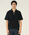 RELAXED FIT CONTRAST COLLAR TEXTURED POLO