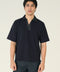 RELAXED FIT CONTRAST COLLAR TEXTURED POLO