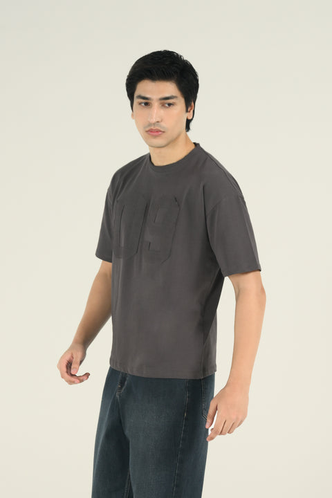 RELAXED FIT TERRY TEE