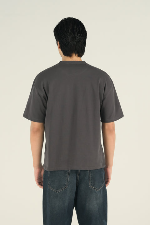 RELAXED FIT TERRY TEE