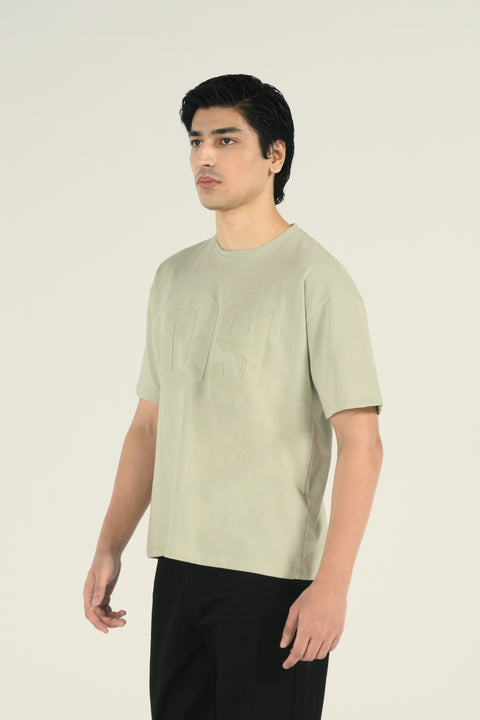 RELAXED FIT TERRY TEE